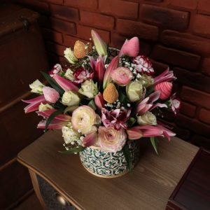 Box ou bouquet de fleurs personnalisable